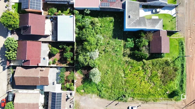 Vista aérea de uma propriedade residencial em Lajeado, Brasil.