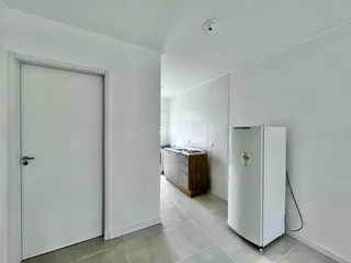 Hall de um apartamento moderno em Lajeado, Brasil.