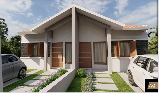 Casa geminada com 2 dormitórios