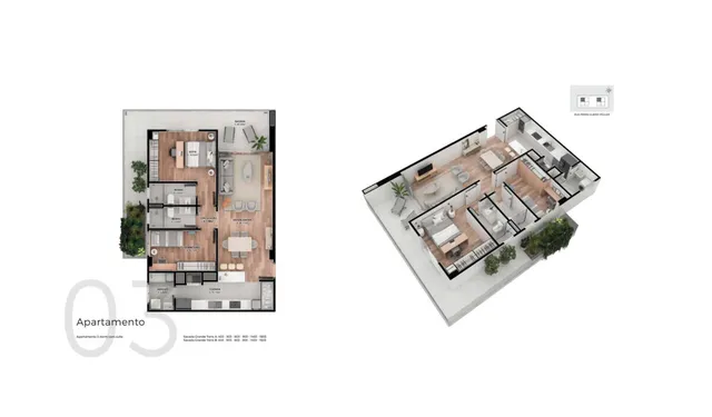 Apartamento com 2 dormitórios, foto 3