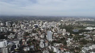 Vista aérea de uma área urbana em Lajeado, Brasil.