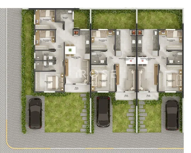 Casa geminada com 3 dormitórios, foto 5