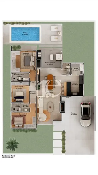 Casa com 3 dormitórios, foto 15