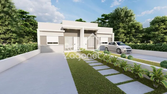 Casa geminada com 2 dormitórios