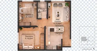 Apartamento com 2 dormitórios, foto 2