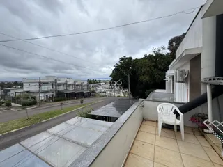 Vista da varanda de um imóvel em Lajeado, Brasil.