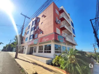 Fachada de um prédio residencial em Lajeado, Brasil.
