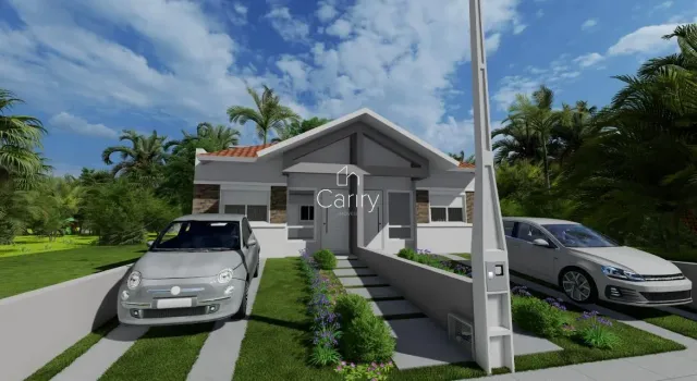 Casa geminada com 2 dormitórios