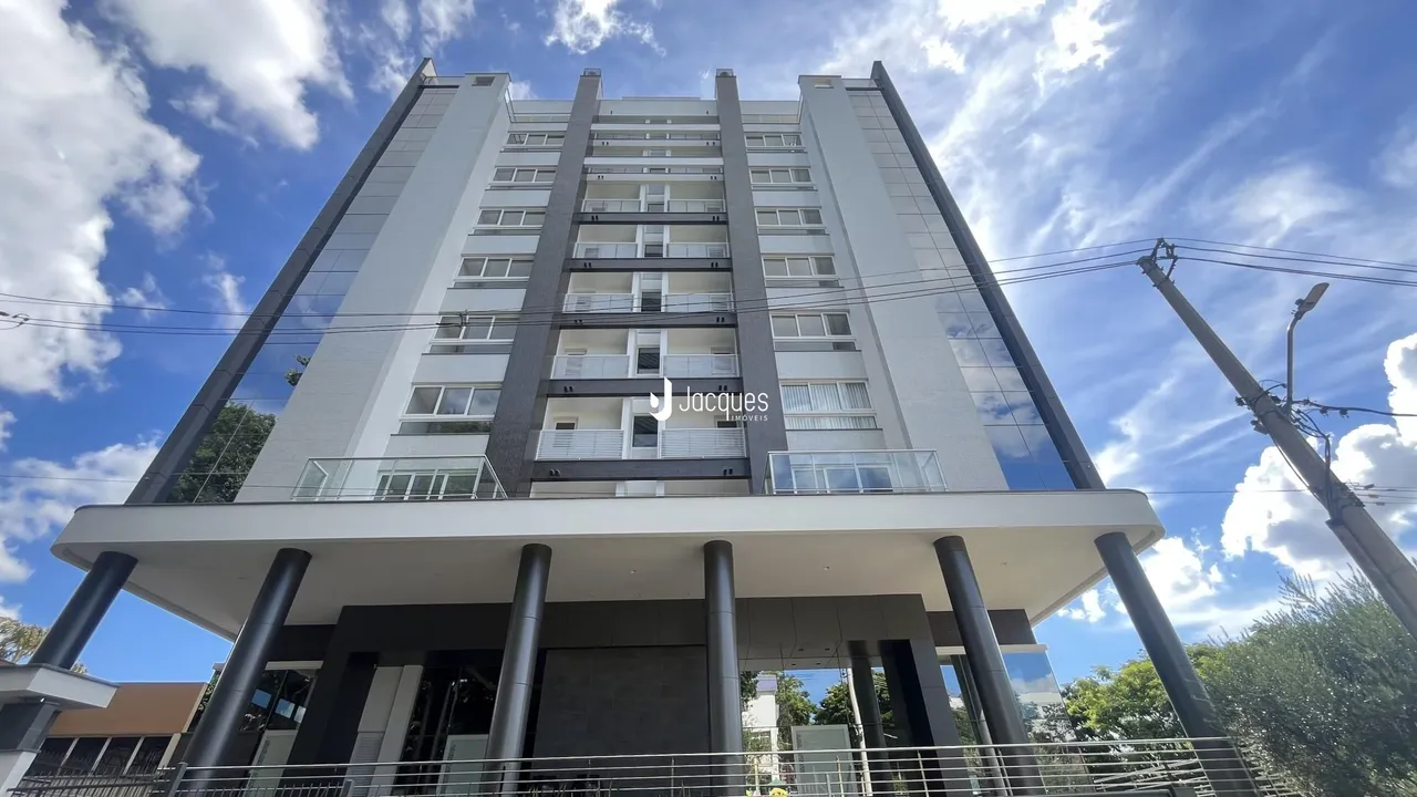 Fachada de um prédio residencial em Lajeado, Brasil.