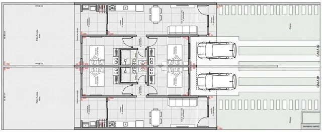 Casa geminada com 2 dormitórios, foto 4