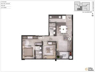 Apartamento com 2 dormitórios, foto 28