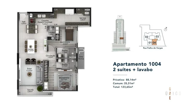 Apartamento com 2 dormitórios, foto 4