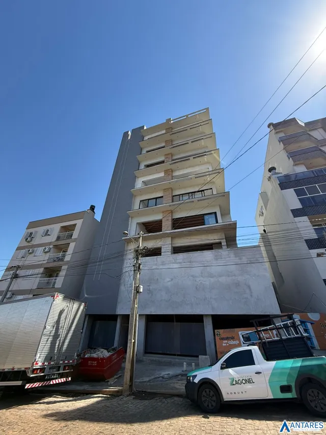 Fachada de um prédio residencial em Lajeado, Brasil.