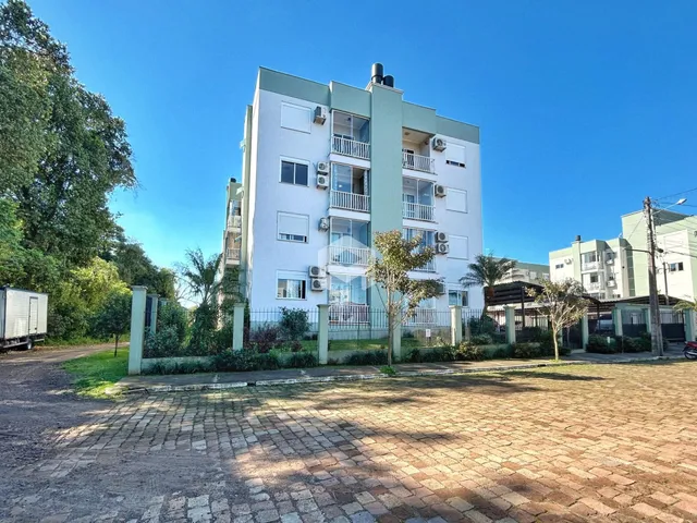 Fachada de um prédio residencial em Lajeado, Brasil.