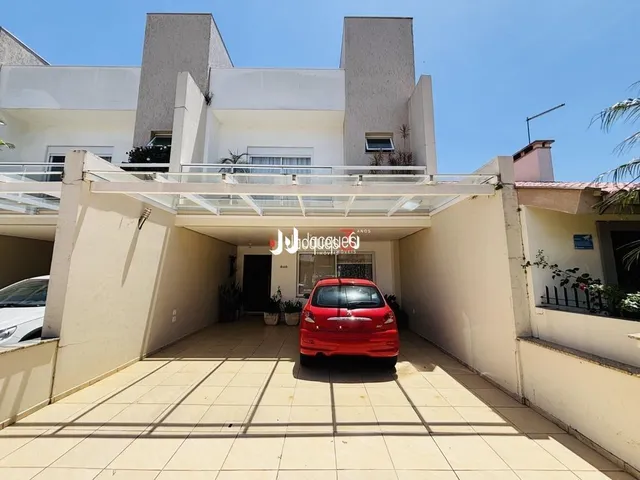 Fachada de uma residência em Lajeado, Brasil.