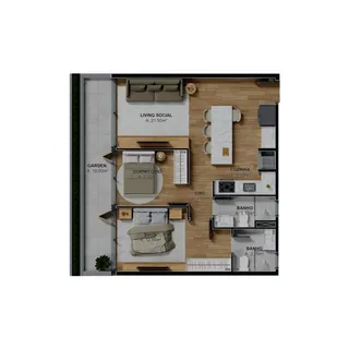 Apartamento com 2 dormitórios, foto 18