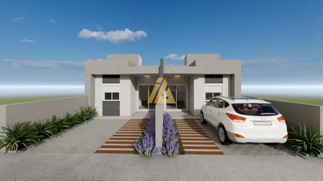 Casa geminada com 2 dormitórios