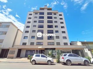 Fachada de um prédio residencial em Lajeado, Brasil.