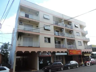 Fachada de um prédio residencial em Lajeado, Brasil.
