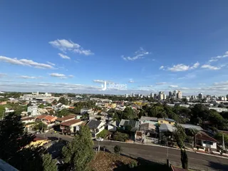 Vista aérea de uma área residencial em Lajeado, Brasil.