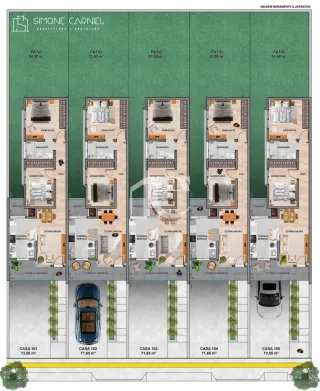 Casa geminada com 2 dormitórios, foto 8