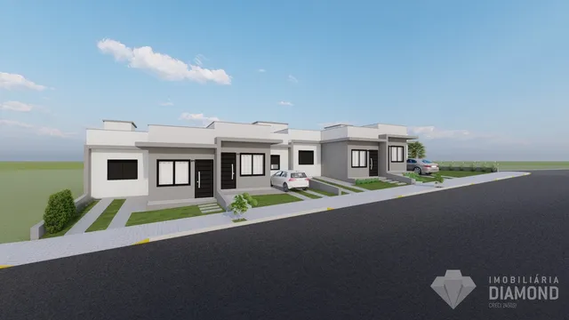 Casa geminada com 2 dormitórios