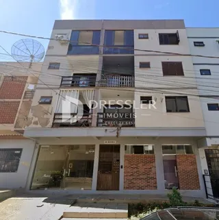 Fachada de um prédio residencial em Lajeado, Brasil.