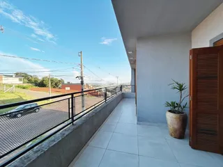 Vista da varanda de um imóvel em Lajeado, Brasil.