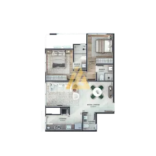 Apartamento com 2 dormitórios, foto 11