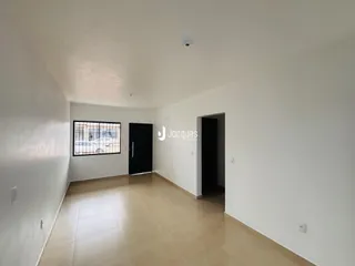 Hall de entrada de um imóvel em Lajeado, Brasil.