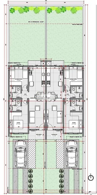 Casa geminada com 2 dormitórios, foto 3