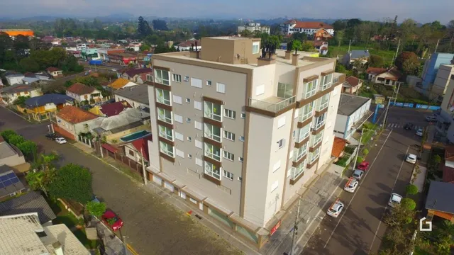 Fachada de um prédio residencial em Lajeado, Brasil.