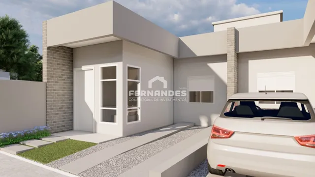 Casa geminada com 2 dormitórios