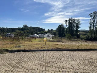 Vista da propriedade com vegetação e terreno aberto em Lajeado.