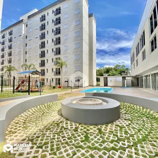 Fachada de um prédio residencial em Lajeado, Brasil.