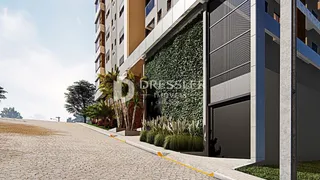 Fachada moderna de um edifício residencial em Lajeado, Brasil.