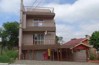 Fachada de um imóvel residencial em Lajeado, Brasil.
