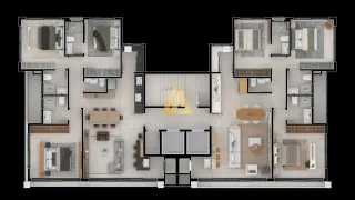 Apartamento com 3 dormitórios, foto 2