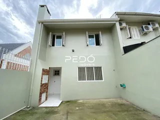 Fachada externa de uma residência em Lajeado, Brasil.