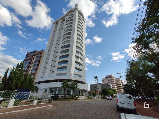 Fachada de um edifício residencial em Lajeado, Brasil.