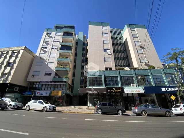 Fachada de um prédio residencial em Lajeado, Brasil.