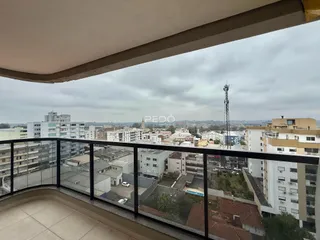 Vista da varanda de um imóvel em Lajeado, Brasil.