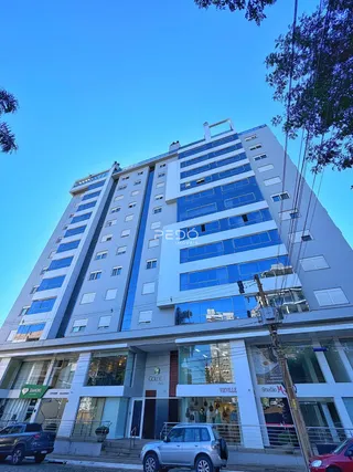Fachada de um prédio residencial em Lajeado, Brasil.
