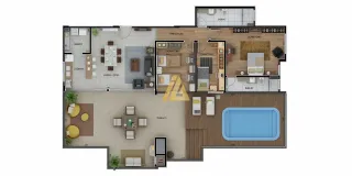 Apartamento com 3 dormitórios, foto 9
