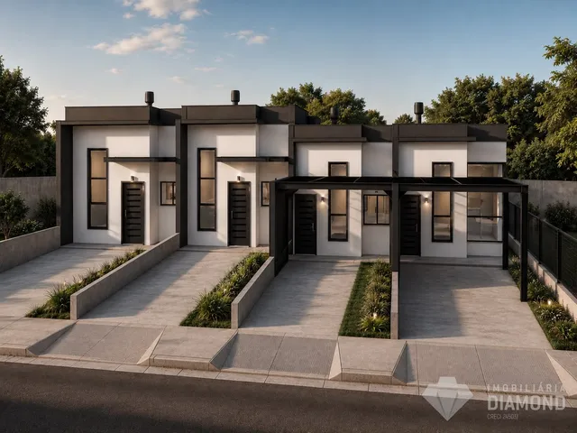Casa geminada com 2 dormitórios