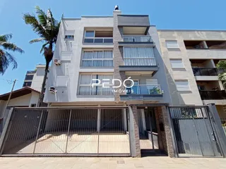 Fachada de um prédio residencial em Lajeado, Brasil.