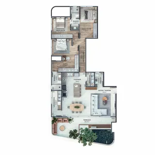 Apartamento com 2 dormitórios, foto 17