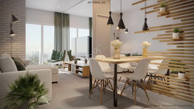Apartamento com 1 dormitório