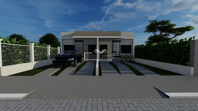 Casa geminada com 2 dormitórios