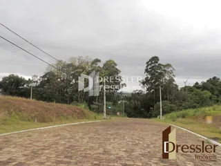 Vista de uma estrada rural em Lajeado, Brasil.